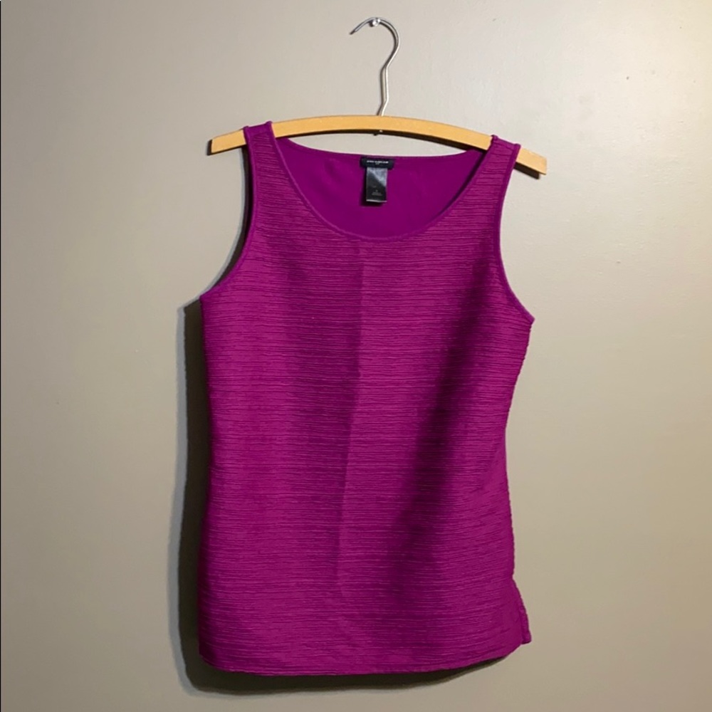 Ann Taylor Dark Pink Tank Small